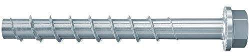 fischer UltraCut FBS II 14x210 145/125/95 US Sechskant, leistungsstarke Betonschraube für den Innenbereich, zur sicheren Befestigung in Beton & Mauerwerk, galvanisch verzinkt, 10 Stk.