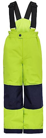 VAUDE Snow Cup Pants III Schneehose Kinder – warme Skihose Kinder wasserdicht, winddicht & atmungsaktiv, abriebfeste Schneehose Jungen & Mädchen mit anpassbarer Beinlänge – Größe: 146-152