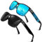 LINVO Polarised Sunglasses for Men Women Driving Sun Glasses 100% UV Protection Square Shades