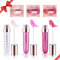 Likesing 3 Pièces Lot Rouge a Levre Pailleté Blanc Longue Tenue Rouge a Levre liquide Rose Sans Transfert Rouges à Lèvres Brillant à Lèvre Rouge Lip Gloss Lipstick Maquillage Femme Cadeau Anniversaire