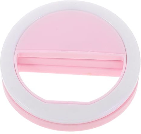 Lampe à Selfie LED Clip sur Portable pour Téléphone et Ordinateur Lumière Annulaire Design Pratique et Élégant pour Photos et Pseudo pour Appels