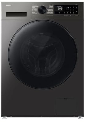 Lavadora Secadora Samsung 9Kg/6Kg 1400RPM Negra - WD90HG5U34BXEP