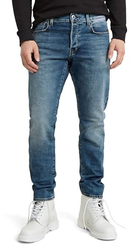 G-STAR Herren 3301 Regular Tapered Jeans, Blau (Vintage Azure 51003-C052-A802), 32W / 30L
