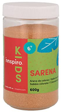 INNSPIRO Sabbia colorata oro 600 gr per decorazione e artigianato
