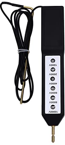 Electric Fence Tester, 10Kv Portable Waterproof Voltage Meter, 10000V Wide Voltage Test Range, Electric Fence Voltage Meter, Electric Fence Fault Finder for Home Farms Garden