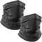 WTACTFUL 2pcs Schlauchschal Winter Halstuch Halswärmer Warm Winddicht Loop Schal Schlauchtuch Halbe Sturmhaube für Ski Motorrad Fahrrad Radsport Herren Damen Alle Schwarz