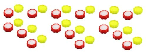 TEHAUX 30 Stk geldzählende handfeuchte vorrichtung Schwamm zum Zählen von Papieren Fingerspitzenbefeuchter zum Zählen von Bargeld Schwämme werkzeug Zählgerät mit nasser Hand Schwammbecken