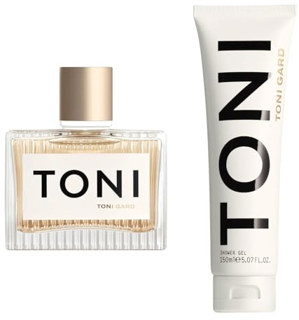 Toni Gard TONI FOR ALL Eau de Parfum 40 ml und Shower Gel 150 ml Duschgel Duft für Frauen Women Weißes Zedernholz, Ambroxan, Moschus, Holziger Bernstein