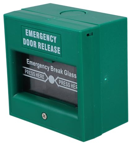 Gadpiparty Emergency Break Glass Button Resettable Manual Call Point for Easy to Use Emergency Security for Quick Alerts Critical Situations