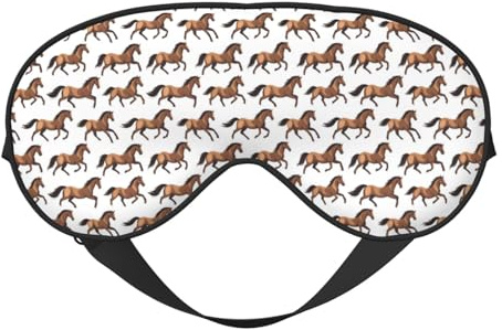 Máscara de sueño para hombre y mujer – Máscara de sueño para hombre y mujer con hebilla ajustable – Máscara de sueño opaca y cómoda para hombre y mujer – Diadema divertida para juegos de