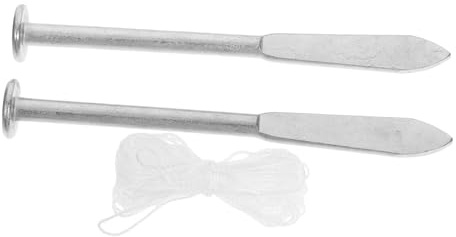 SOIMISS Strumento per Muratura Accessori Allineamento Mattoni per Muratori Chiodi Layout per Posa Precisa Utensile Livellamento Semplice e Versatile per Edilizia e Falegnameria