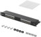 hb-digital CAT 6 Patchpanel Verteilerfeld Patchfeld 19 Zoll 16-Port 10 Gbps vollgeschirmte RJ45 Buchsen LSA-Leisten Schneidklemmen AWG 22-26 TIA568A + TIA568B PoE++ Unterstützung - Schwarz