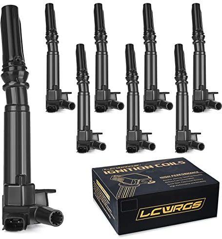 Set of 8 Ignition Coils Fits for 6.2 V8 Ford F250 F350 E350 Super Duty 2010 2011 2012 2013 2014 2012 2016 2017 Coil Packs Driver Side & Passenger Side Replaces# UF639 UF631 C1800 C1801