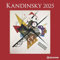 N NEUMANNVERLAGE - Kandinsky 2025 Broschürenkalender, 30x30cm, Wandkalender mit Abbildungen von Kandinsky, Mondphasen, viel Platz für Notizen und internationale Feiertage/Kalendarium