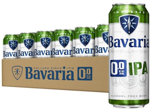 Bavaria 0.0% IPA Alcohol Free Beer | 24 x 500ml Cans