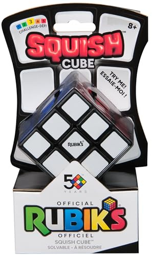 Rubik's Cube - Rubiks Cube Squish 3x3 - Jeu Casse-Tête Adulte Et Enfant - Jouet Sensoriel - Puzzle Correspondance Couleurs - Puzzle Résolution Problème - Jeu Enfant 8 Ans Et +