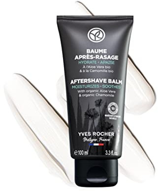 Yves Rocher-Bálsamo After Shave de hombre con Aloe Vera y Camomila- Hidrata y calma - 100ml