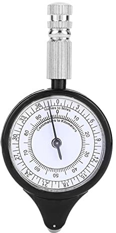 Kartenmessgerät, Entfernungsmesser Messgerät Kilometerstand Kilometerzähler Mini Outdoor Kartenmesser, Metallrad Canculator Tool für Camping Wandern Freizeitsport Freizeitsport