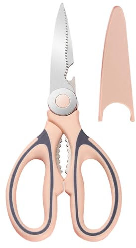 Ciseaux de Cuisine Robustes,Ciseaux de Cuisine Robustes, Ciseaux alimentaires en acier inoxydable, coupe-cuisine, ciseaux de cuisine, Ciseaux à légumes à poignée ergonomique, coupe-aliments, ciseaux d