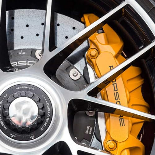 Brake Caliper Scratch Repair Paint – Easy-to-Apply, Heat-Resistant Solution for Caliper Restoration and Scratch Removal (1, Orange)