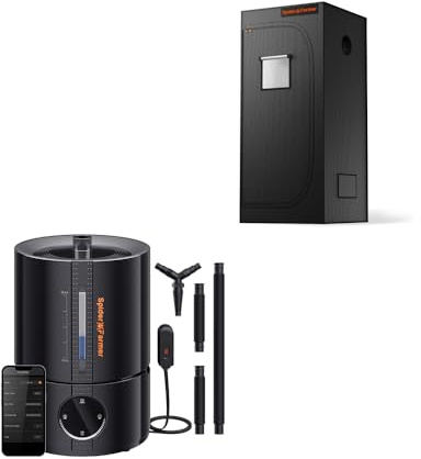 Spider Farmer 5L Humidifier and 2.3x2.3x5.2 Grow Tent