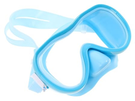 FRCOLOR Occhialini da Nuoto per Anti-perdita e Anti-appannamento Coprinaso Regolabile, Maschera Subacquea per Piscina e Snorkeling, Occhiali Protettivi per Immersioni Sicure e
