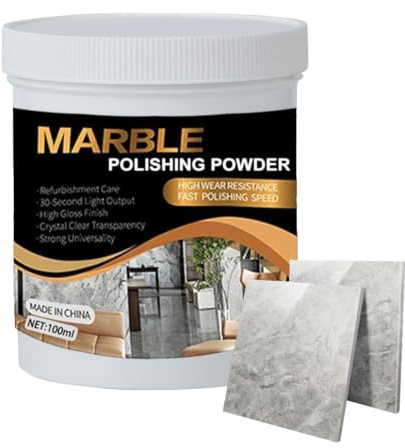 100ML Granit Cleaner & Polish_Marble Quartz Stone Countertop Cleaner Spray | 100 ml granitkvarts diskrengöringspasta, fläckborttagningsmedel för , duschkakel i badrum, handfat | Strömfri glans