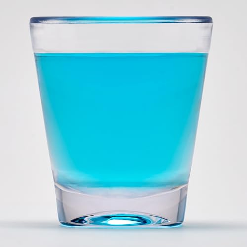 G.E.T. SW-1409-1-CL-EC Unbreakable Commercial-Grade Plastic Shot Glass, 1.5 Ounce, BPA Free (Pack of 4)