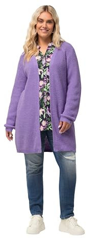 Ulla Popken, Damen, große Größen, Strickcardigan mit Raglanärmel