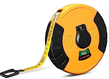 Metro a nastro morbido 20/30/50 m Nastro di misurazione accurato con doppio rullo righello morbido per la costruzione