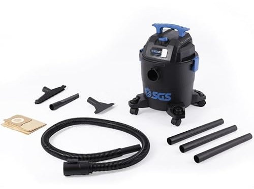 SGS 15.5 Litre Wet and Dry Vacuum Cleaner for Workshop, Multi Tool 220v 850W