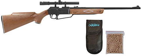 Carabina Perdigón Daisy 880 Pump Action 4,5mm. 3 Julios + Funda Outletdelocio + Balines. 23054/13275