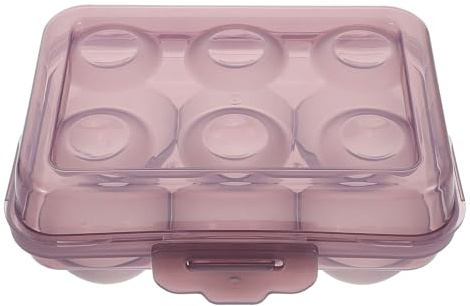 ROMISBABA Boîte à Œufs Réfrigérateur Compartiments Portable Antichoc Protection Anti-casse Transparent pour Camping Pique- Extérieur Réutilisable