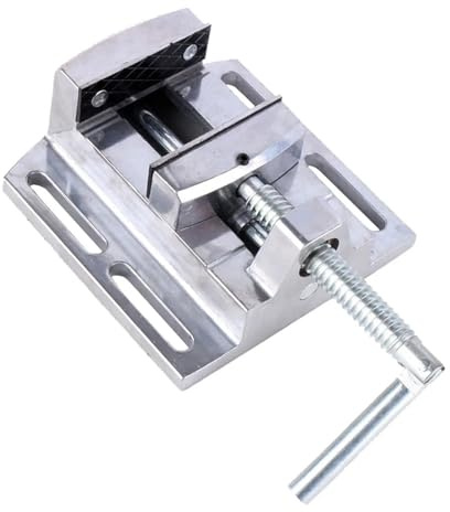 Mini tornillo de banco con abrazadera - Tornillo de banco for máquina de aleación de aluminio de 2,5 pulgadas for trabajos de precisión