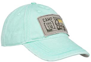 Camp David Herren Base Cap mit Logo-Patch French Green None