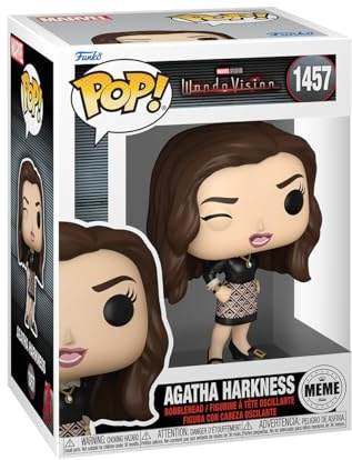 Funko Pop! TV: Meme – Agatha Harkness​ – WandaVision – samlarobjekt vinylfigur – presentidé – officiella varor – leksaker för barn och vuxna – TV-fans – modellfigur för samlare och display