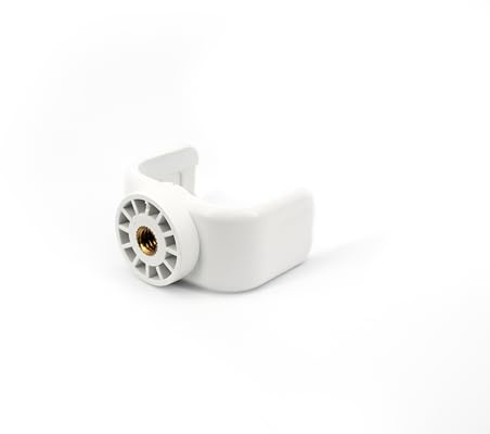 FineUsea Fastener Clip Holder for Logitech StreamCam Streaming Webcam (White Clip)