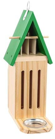 LOVIVER Maison et mangeoire à Papillons Abri à Papillons de qualité supérieure Installation Facile au Sol ou à Suspendre à Un Arbre Décoration de Jardin