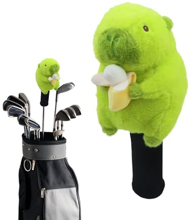 Fodera Per Testa Da Golf - Coperchi Per Mazze Da Golf In Peluche Animale | Peluche Animale Cartone Animato Protettivo Per Golfista Uomo Regalo