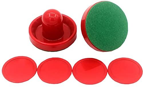 8 Pcs Air Air Hockey Paddle Pusher Puck Replacement Mini Slider Pusher Multi Game Table Replacement Accessories