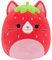 Squishmallows Original 8-Inch Olma Strawberry Cat - Official Jazwares Plush, SQCR05542