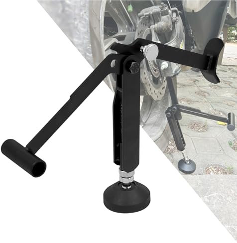 HDBUBALUS Motorradheber Einstellbarer Hebeständer Radstütze Parkunterstützung