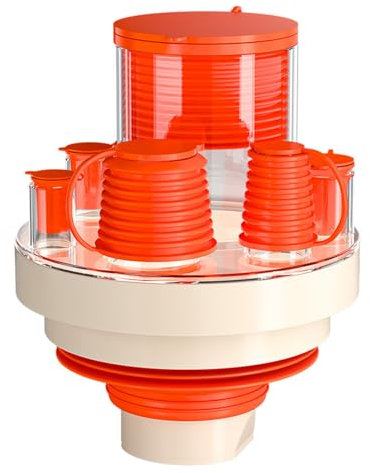 Efficace soluzione di drenaggio lungo servizio tubo giunto tappo rapido scarico dell'acqua per cucina e bagno odori zoccoli