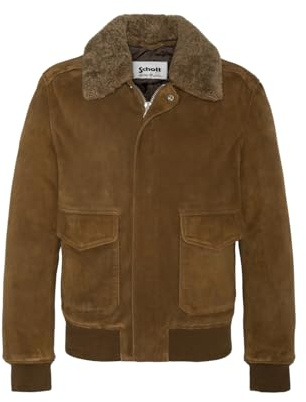 Schott NYC Homme Lc2410s Blouson Cuir