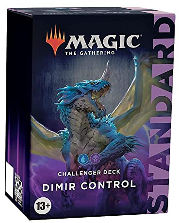 Magic The Gathering 2022 Challenger Deck – Dimir Control (Blue-Black)