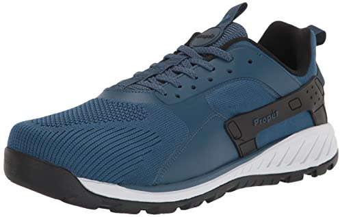 Propét Mens Visp Hiking Shoe, Blue, 16 XX-Wide US