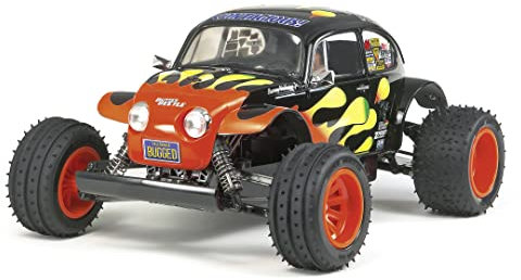 Tamiya 58502 1:10 Blitzer Beetle 2WD (2011) -ferngesteuertes Auto, RC Fahrzeug, Modellbau, Bausatz zum Zusammenbauen, Bausatzmodell Mehrfarbig, 394x294x 182 mm