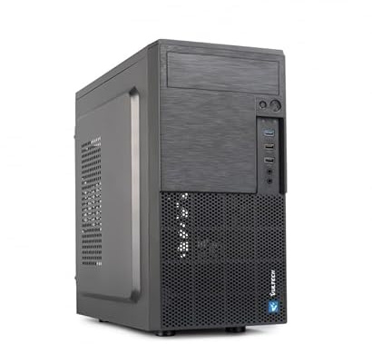 Fester PC-Desktop-Computer Intel i5 – Windows 11 PRO – HDMI und VGA – kabellos – CD-DVD-Brenner-Lesegerät – Office Internet School (16 GB, SSD 480 GB)