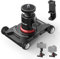 NEEWER Kamera Slider Dolly mit Kugelkopf und Telefonklemme, 4 rädriger Tisch Dolly mit 360° Panorama, kompatibel mit spiegelloser Kamera Mini Camcordern GoPro iPhone und Android Mobiltelefonen, SD001