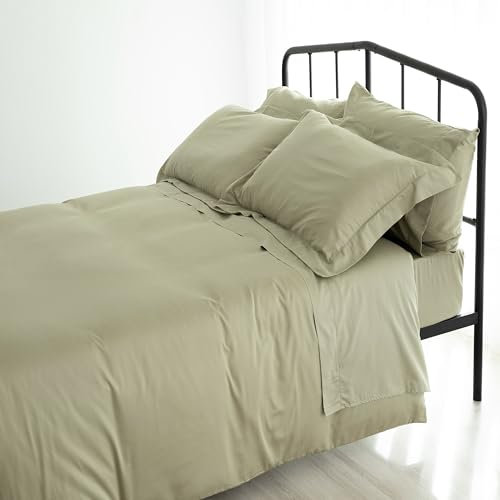 Fantasy Moss Green Bettwäsche 135x200+80x80